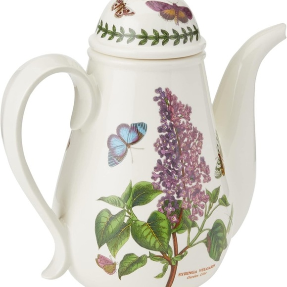 Portmeirion Botanic 2.75 Pt Coffee Pot NEW Garden Lilac - Picture 5 of 8